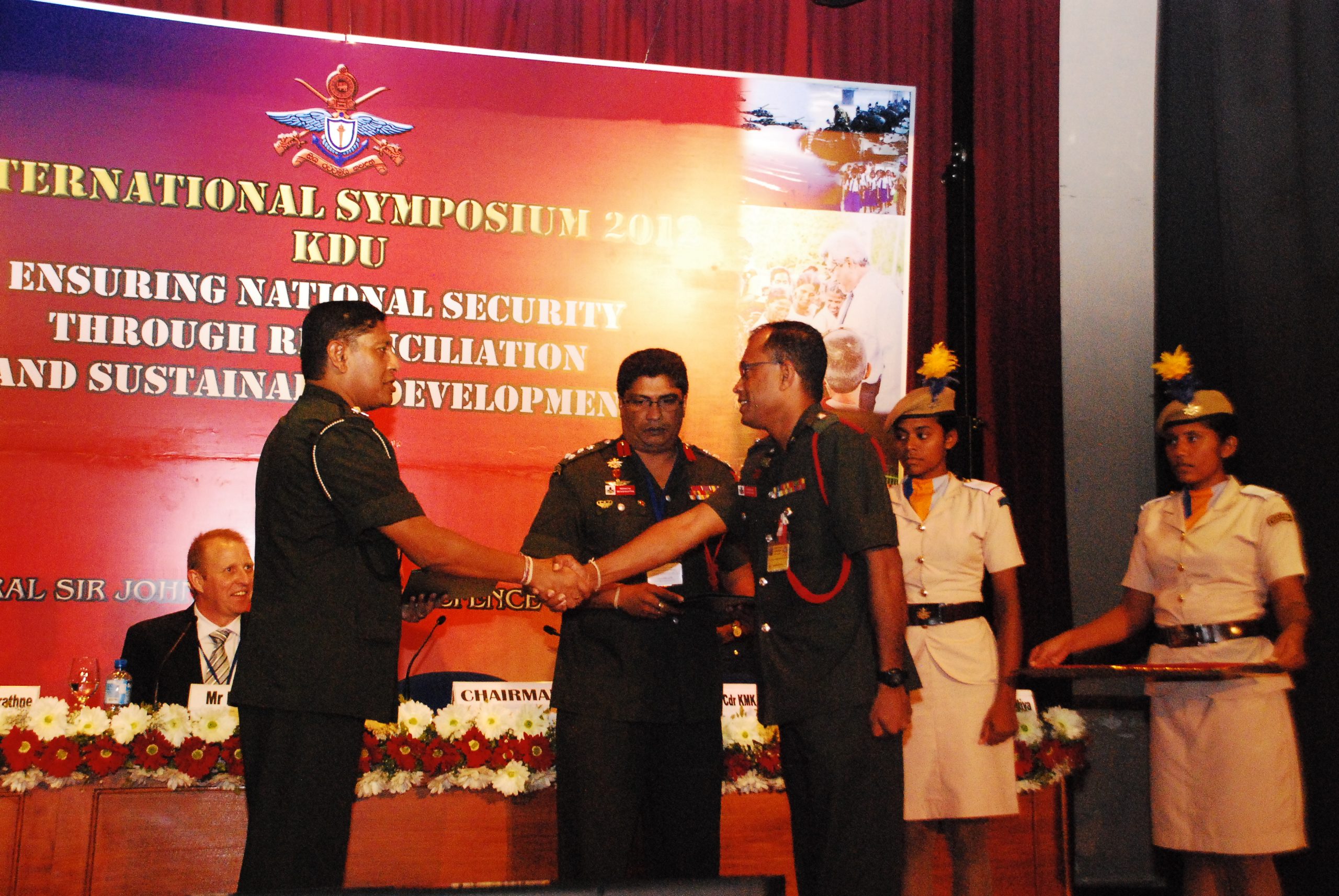 Active Participation in KDU academic work connected to national security/defence